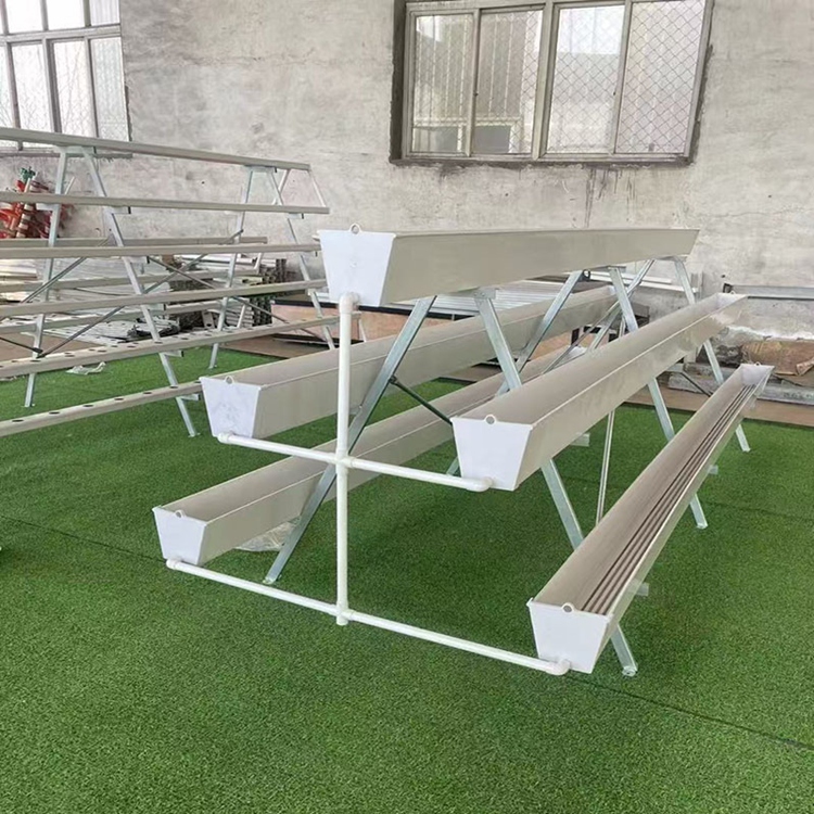 Large NFT Hydroponic Gutters Hydroponic PVC Pipe