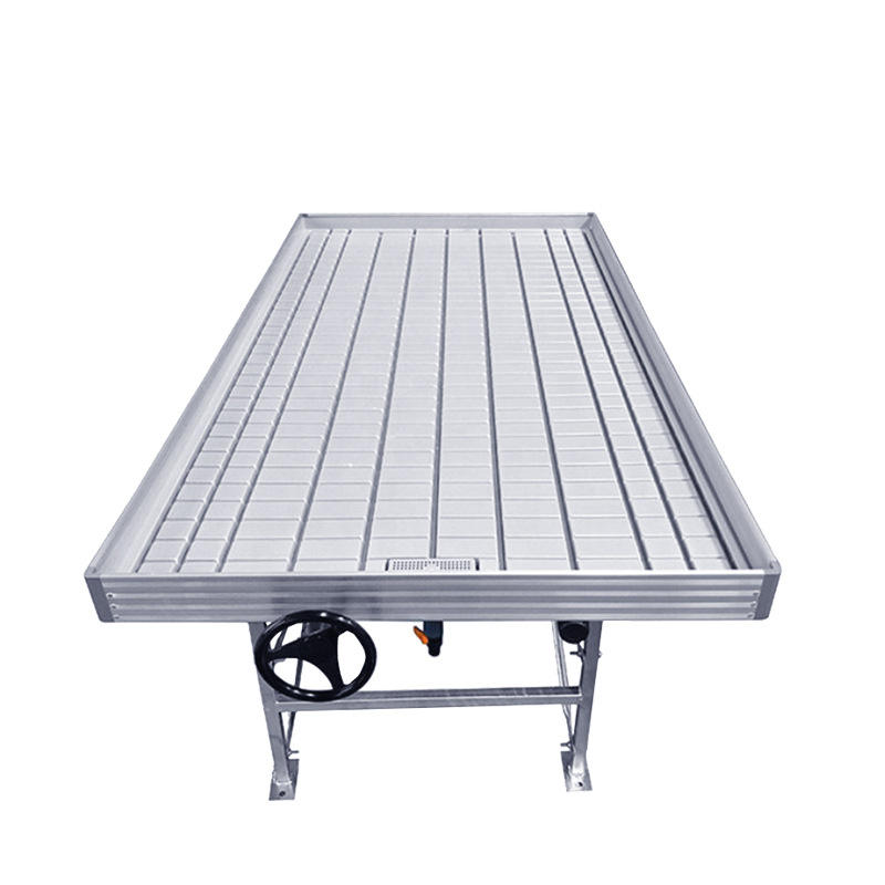 Greenhouse Hydroponic Heavy-Duty Ebb & Flow Rolling Benches
