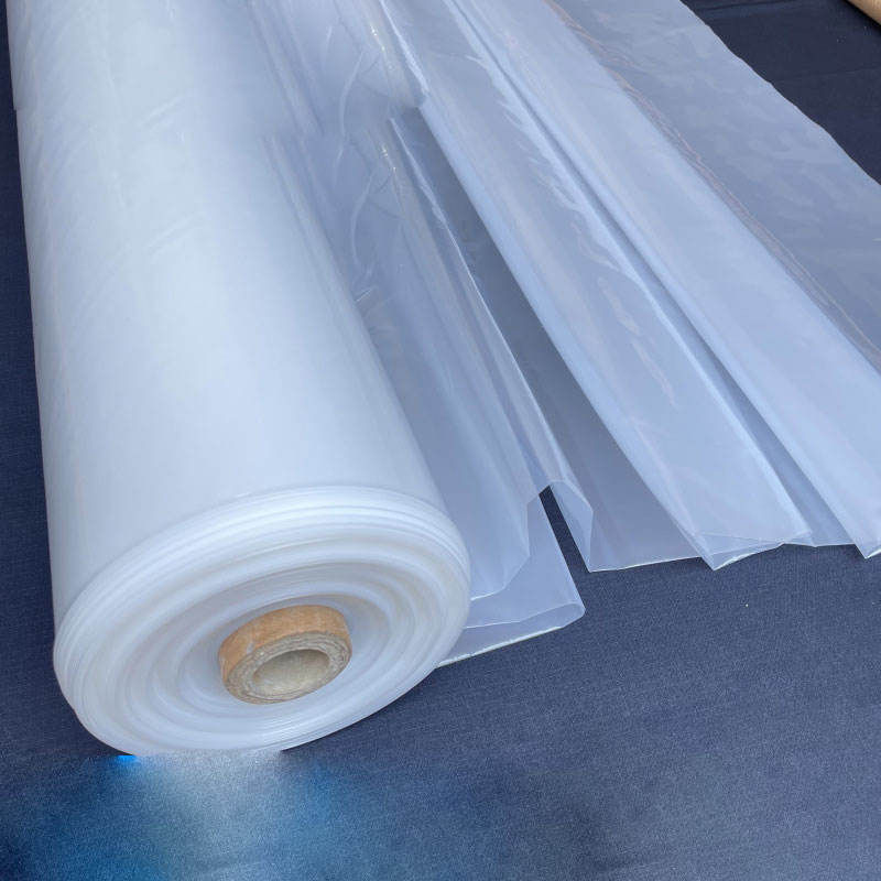 UV-Resistant Waterproof Clear Woven Poly Film (PE PVC) for Greenhouse
